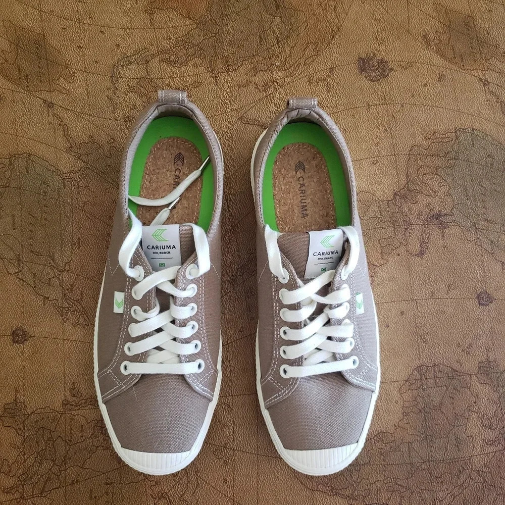 *CARIUMA, Canvas sneakers, Size 9.5, Tan sand - Picture 4 of 13